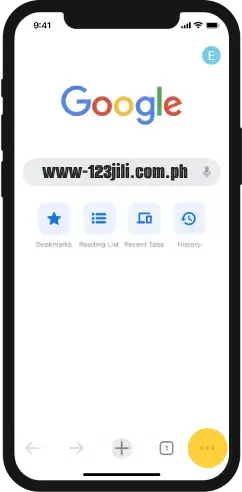 123Jili Register step 1